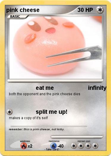 Pokemon pink cheese