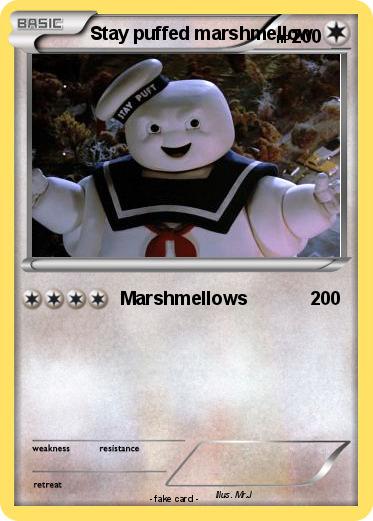 Pokemon Stay puffed marshmellow