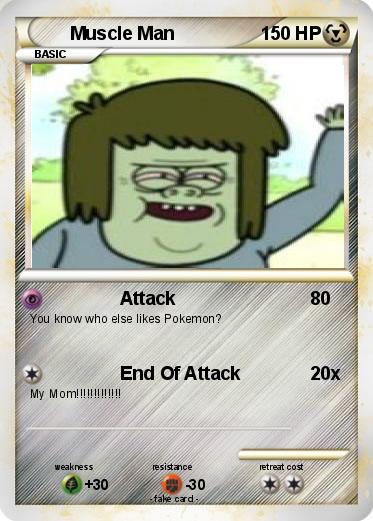 Pokemon Muscle Man