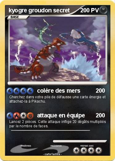Pokemon kyogre groudon secret