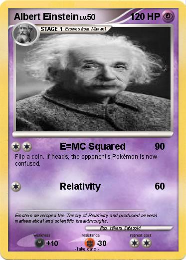 Pokemon Albert Einstein