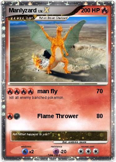 Pokemon Manlyzard