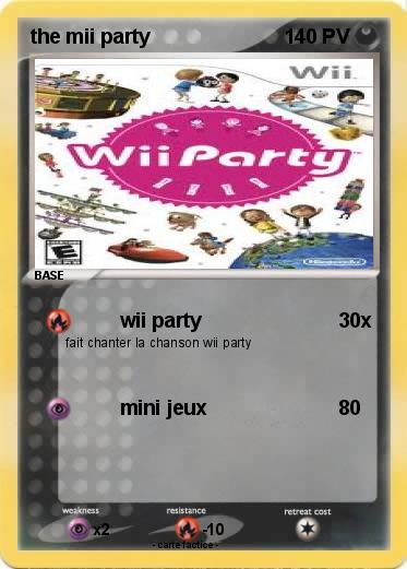 Pokemon the mii party