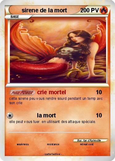Pokemon sirene de la mort