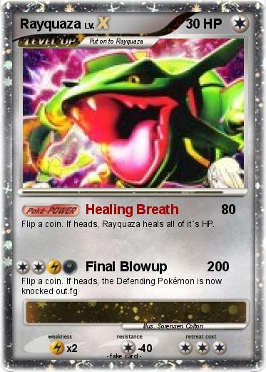 Pokemon Rayquaza