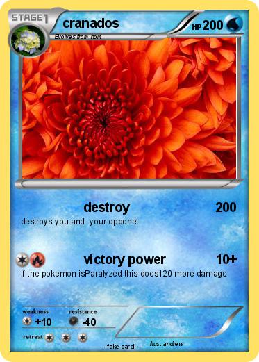 Pokemon cranados