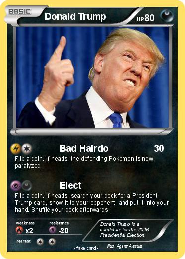 Pokemon Donald Trump