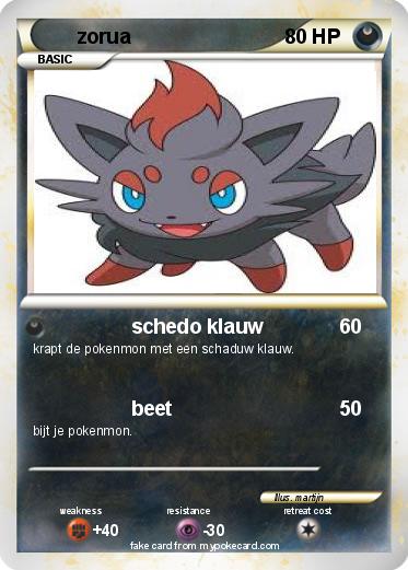 Pokemon zorua