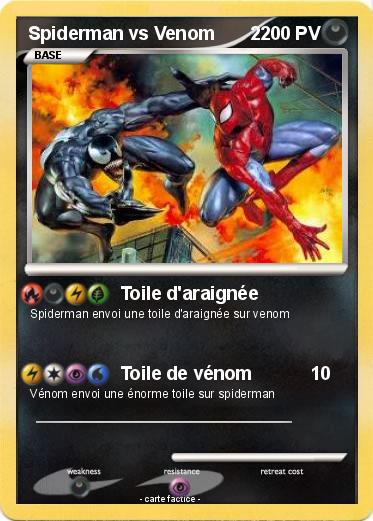 Pokemon Spiderman vs Venom       2