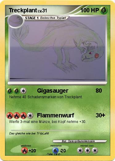Pokemon Treckplant