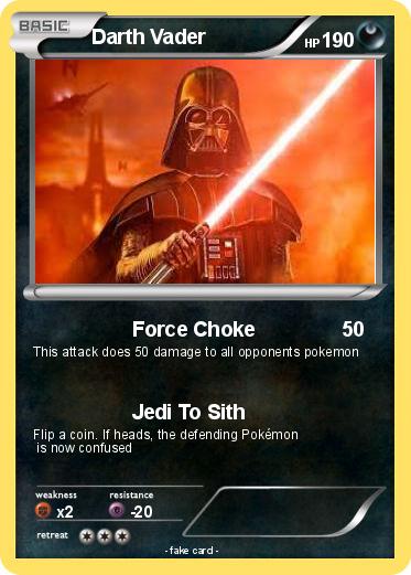 Pokemon Darth Vader