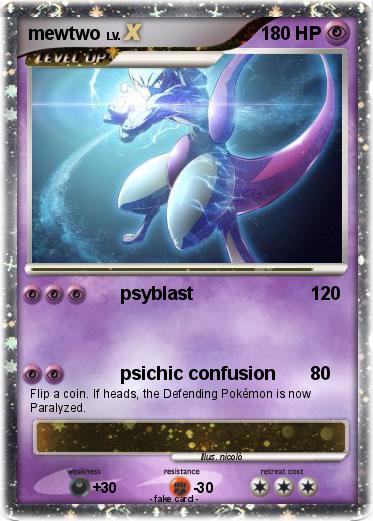 Pokemon mewtwo