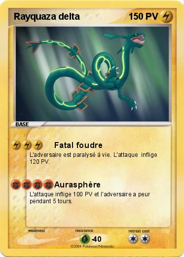 Pokemon Rayquaza delta