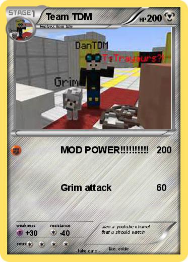 Pokemon Team TDM