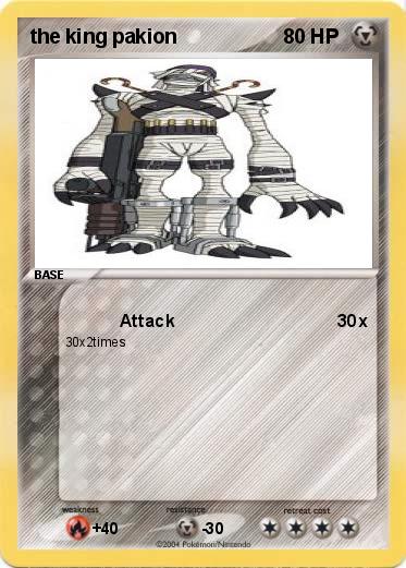 Pokemon the king pakion