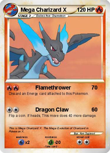 Pokemon Mega Charizard X