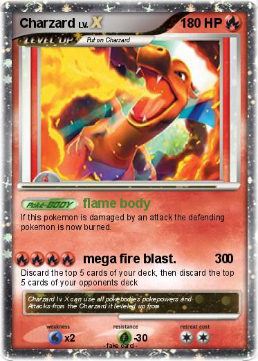 Pokemon Charzard