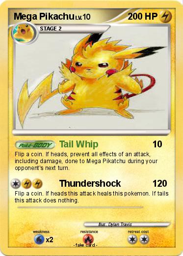 Pokemon Mega Pikachu
