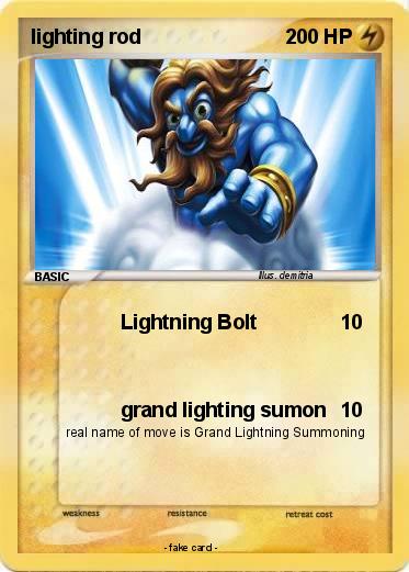 Pokemon lighting rod