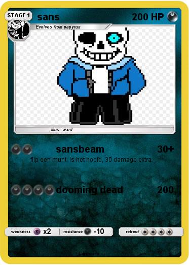Pokemon sans