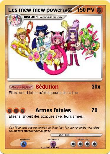 Pokemon Les mew mew power