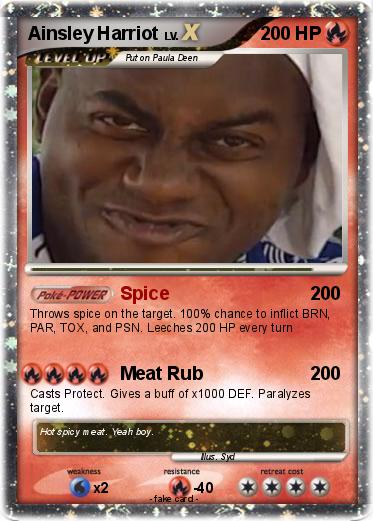 Pokemon Ainsley Harriot
