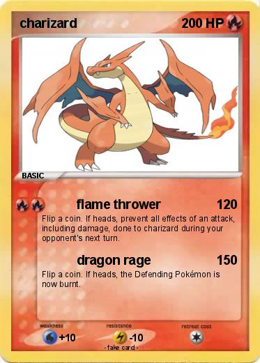 Pokemon charizard