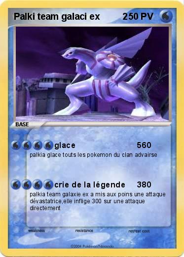 Pokemon Palki team galaci ex         2