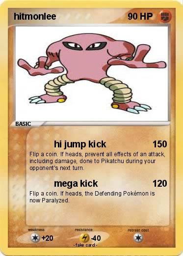 Pokemon hitmonlee