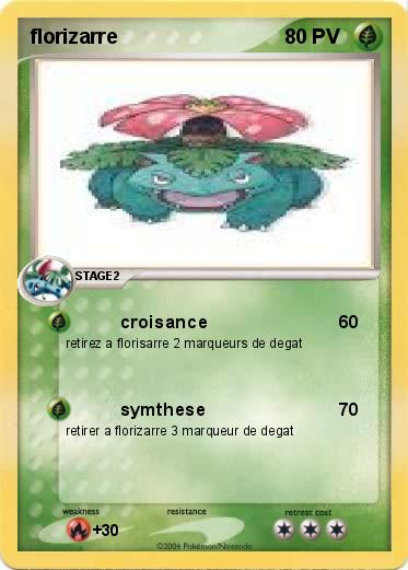 Pokemon florizarre