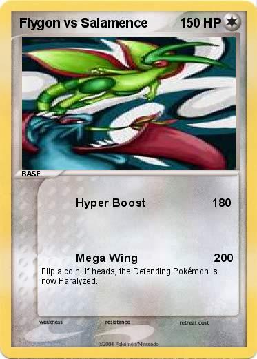 Pokemon Flygon vs Salamence