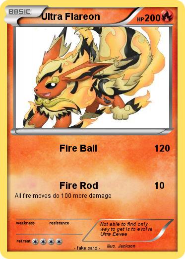 Pokemon Ultra Flareon