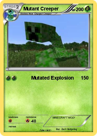 Pokemon Mutant Creeper