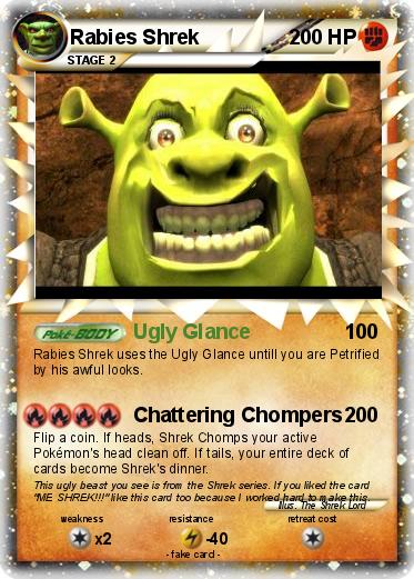 Pokemon Rabies Shrek