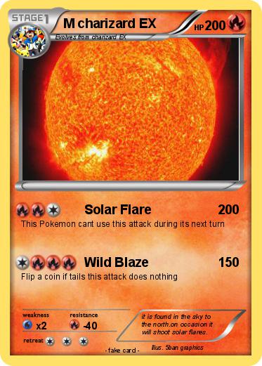 Pokemon M charizard EX