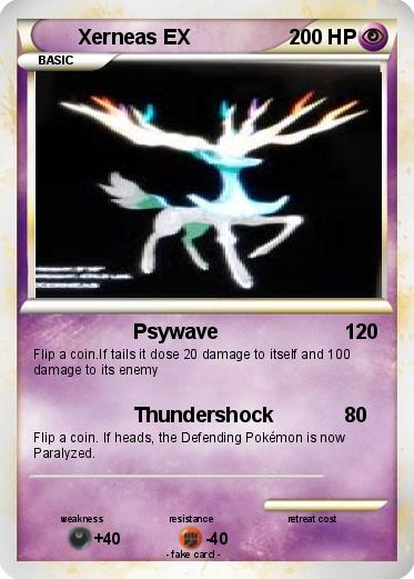 Pokemon Xerneas EX