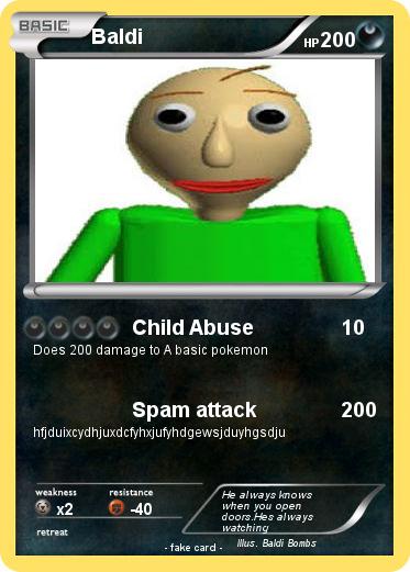 Pokemon Baldi