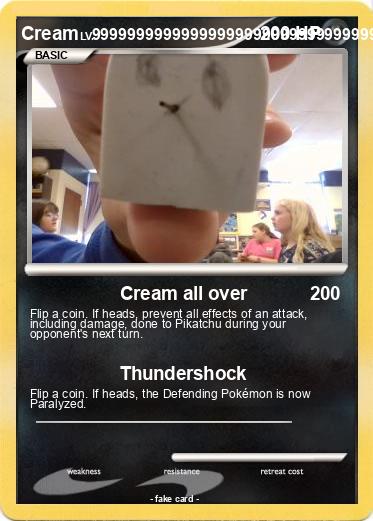 Pokemon Cream