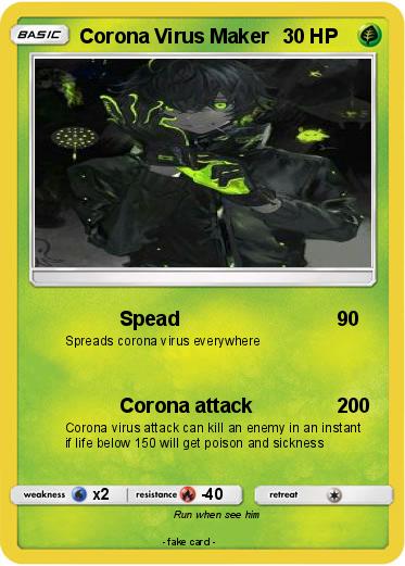 Pokemon Corona Virus Maker