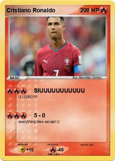 Pokemon Cristiano Ronaldo