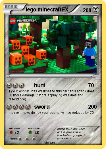 Pokemon lego minecraftEX