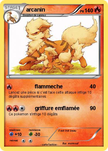 Pokemon arcanin