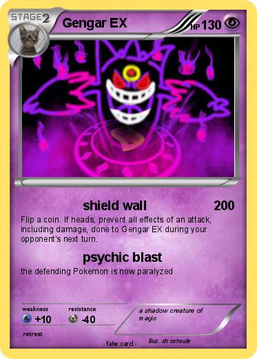 Pokemon Gengar EX
