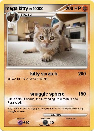 Pokemon mega kitty