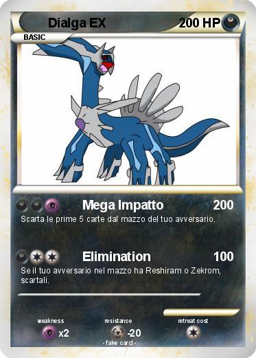 Pokemon Dialga EX