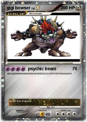 Pokemon gigi bowser