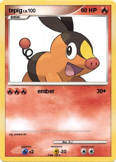 Pokemon tepig