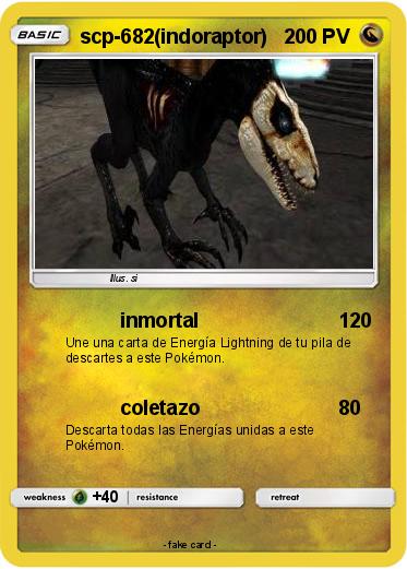 Pokemon scp-682(indoraptor)