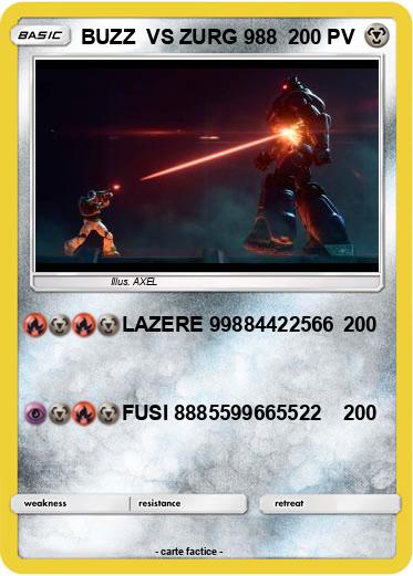 Pokemon BUZZ  VS ZURG 988