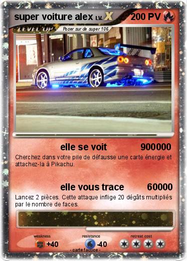 Pokemon super voiture alex